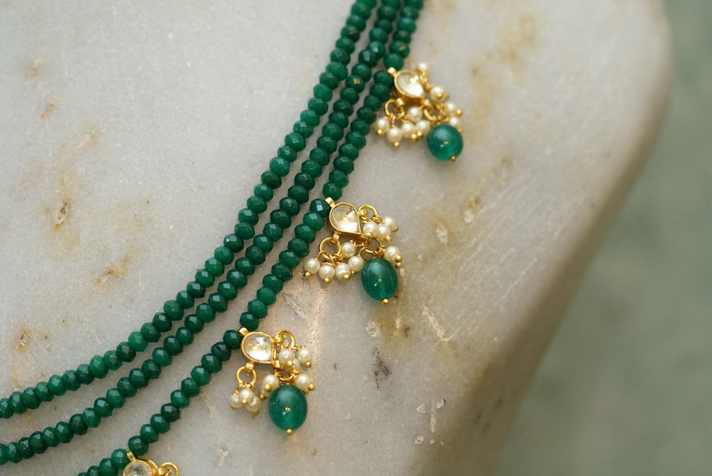 Kundan necklace (4-5493)(N)
