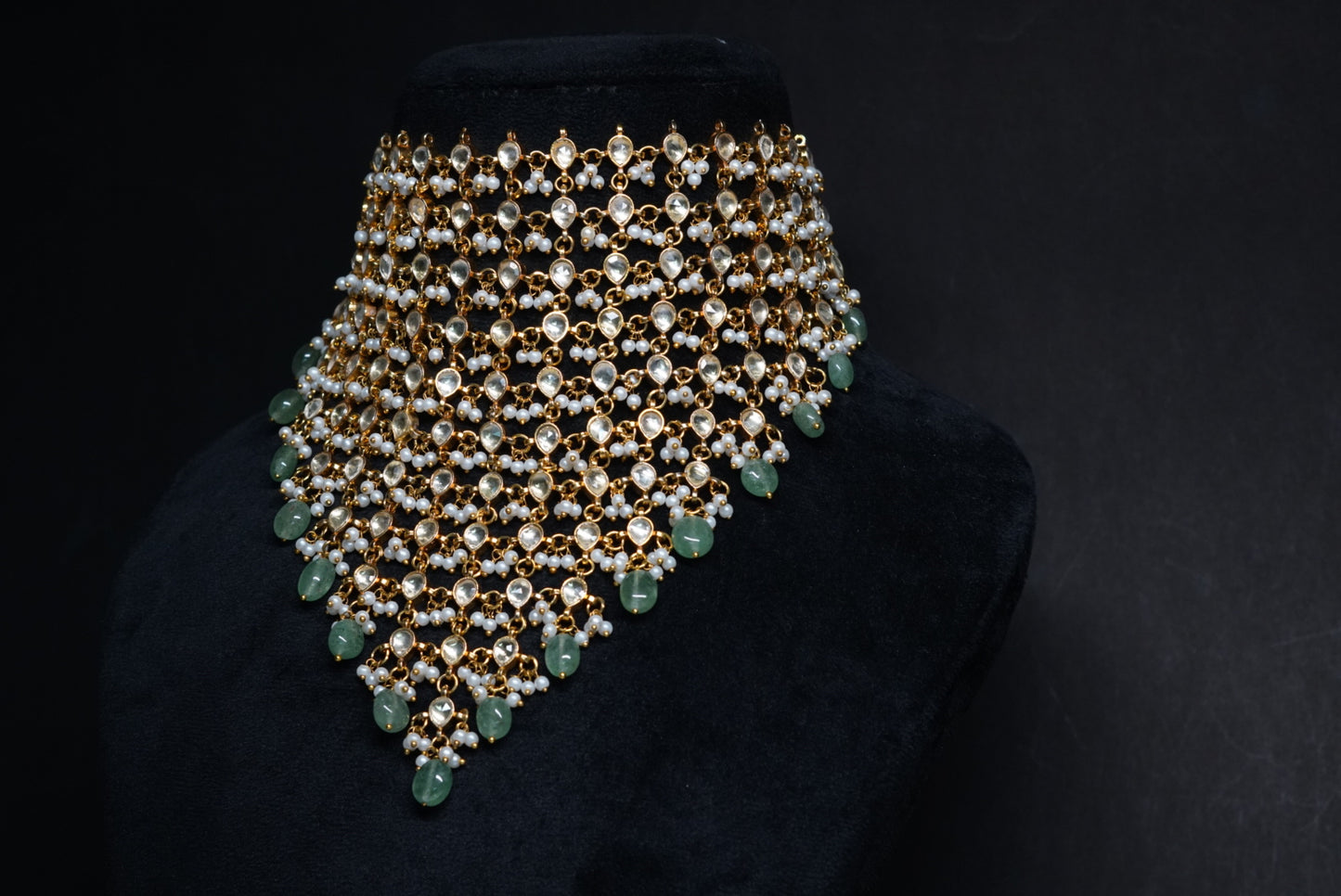 Kundan necklace (4-6890)(S)(ON PREORDER)