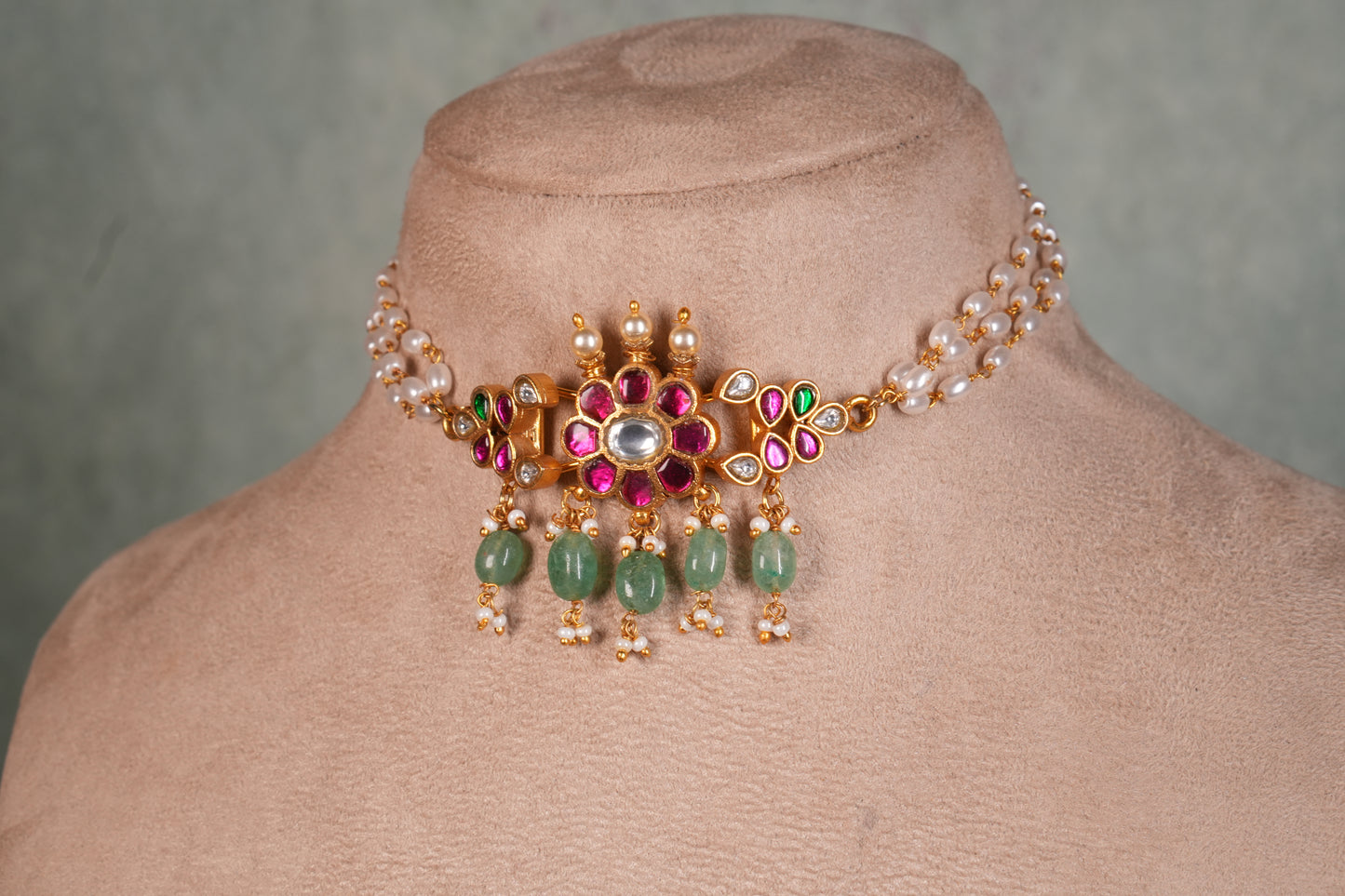 Kundan Choker(4-9218)(K)