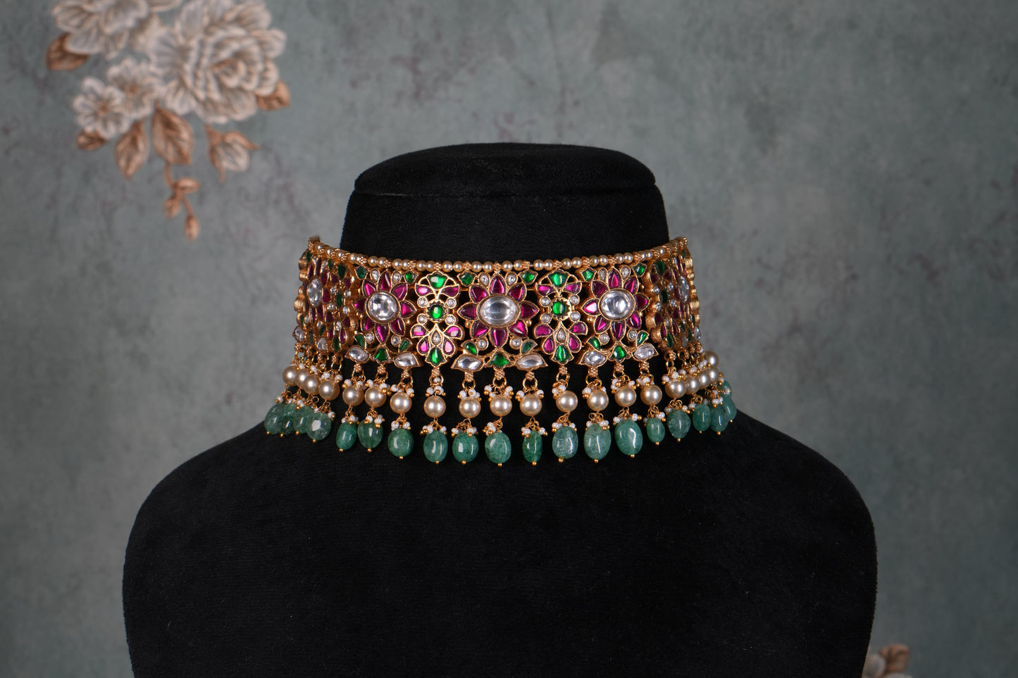 Kundan Choker( 4-9211)(K)