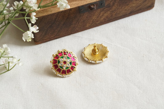 Kundan Studs (1-5295)(A)