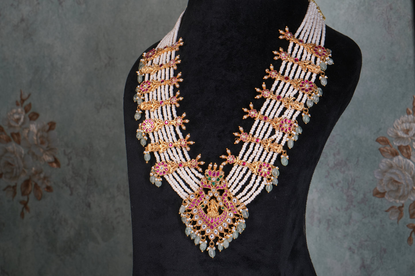 Kundan Necklace( 4-9208)(K)