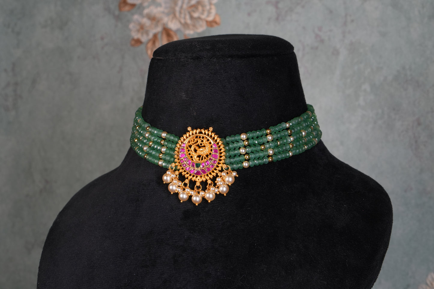 Kundan Choker( 4-9214)(K)