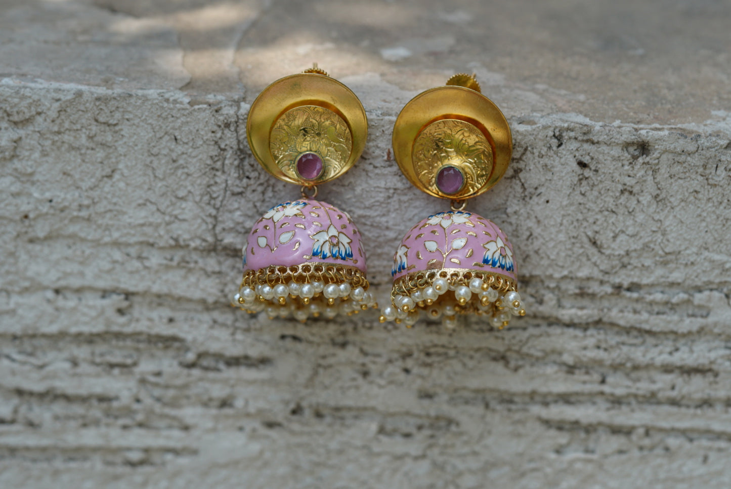 Meenawork Jhumki (1-3687)
