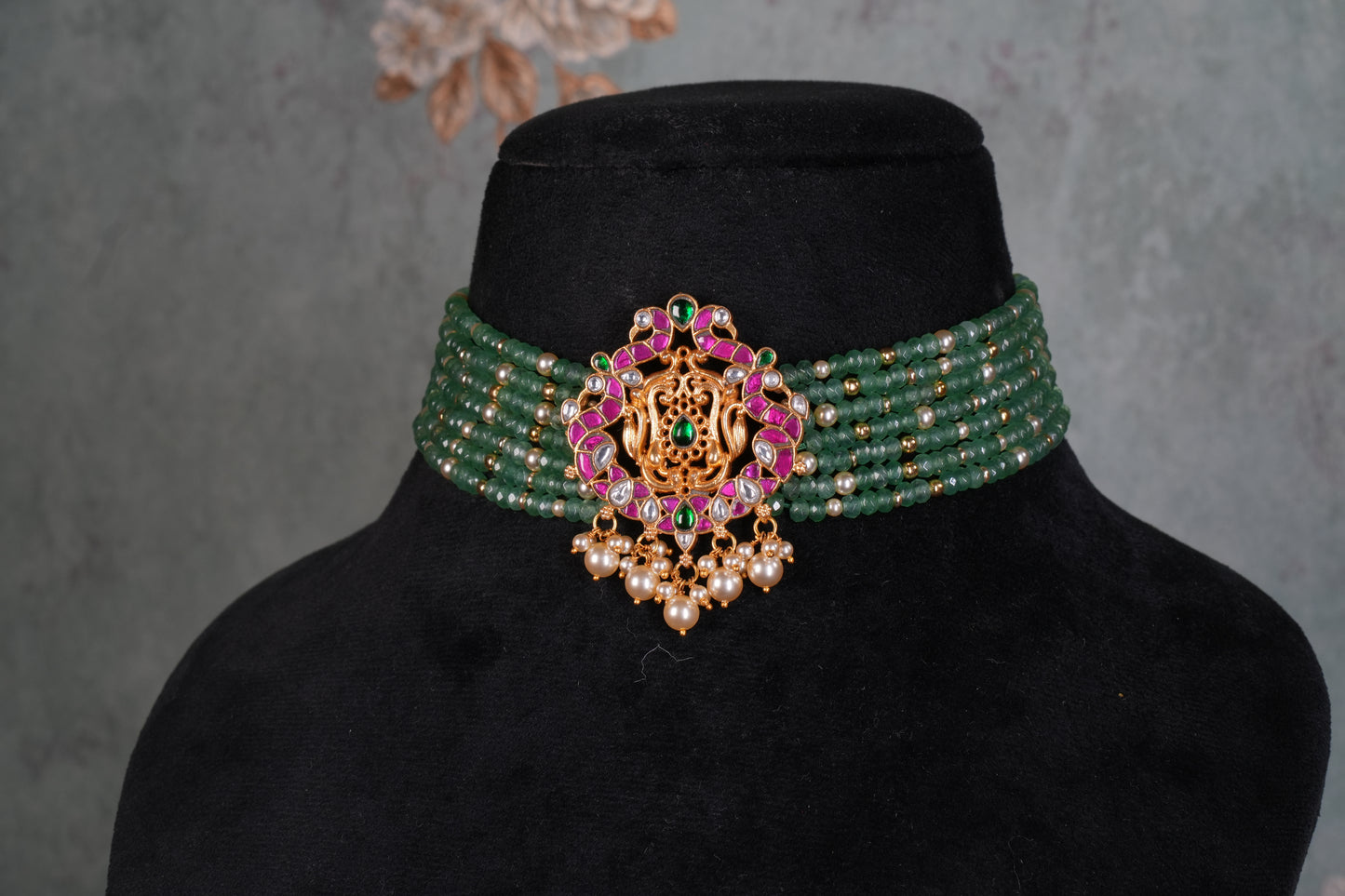 Kundan Choker( 4-9213)(K)