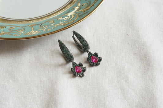 Ad Earrings (1-5313)(B)(from turkey) - JEWELSTYLE