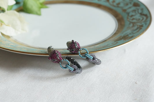 Ad Bali Earrings (1-5312)(B)(from turkey) - JEWELSTYLE