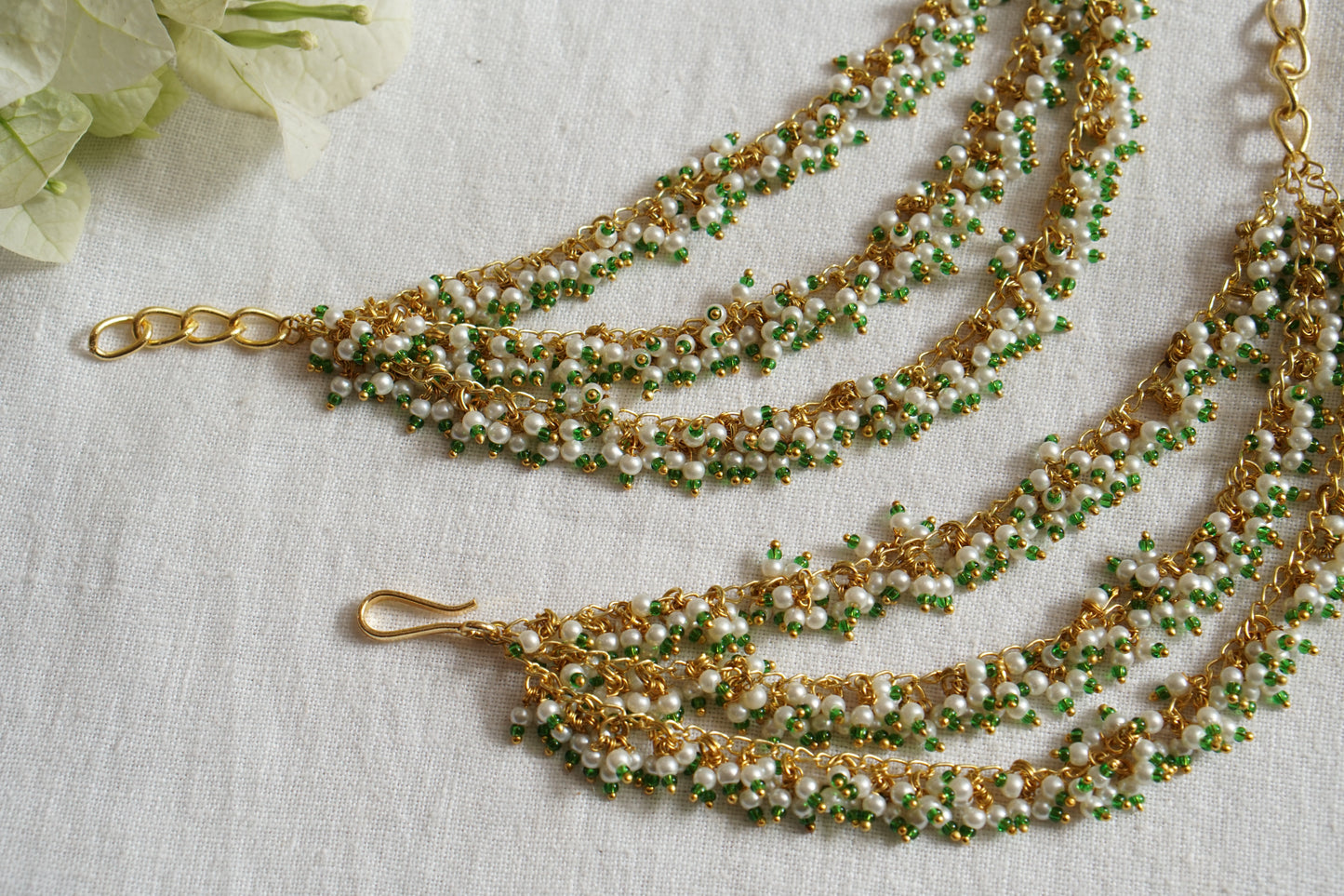 Beads Earchain (9-296)(A)(MADE IN 2-3 DAYS TIME) - JEWELSTYLE