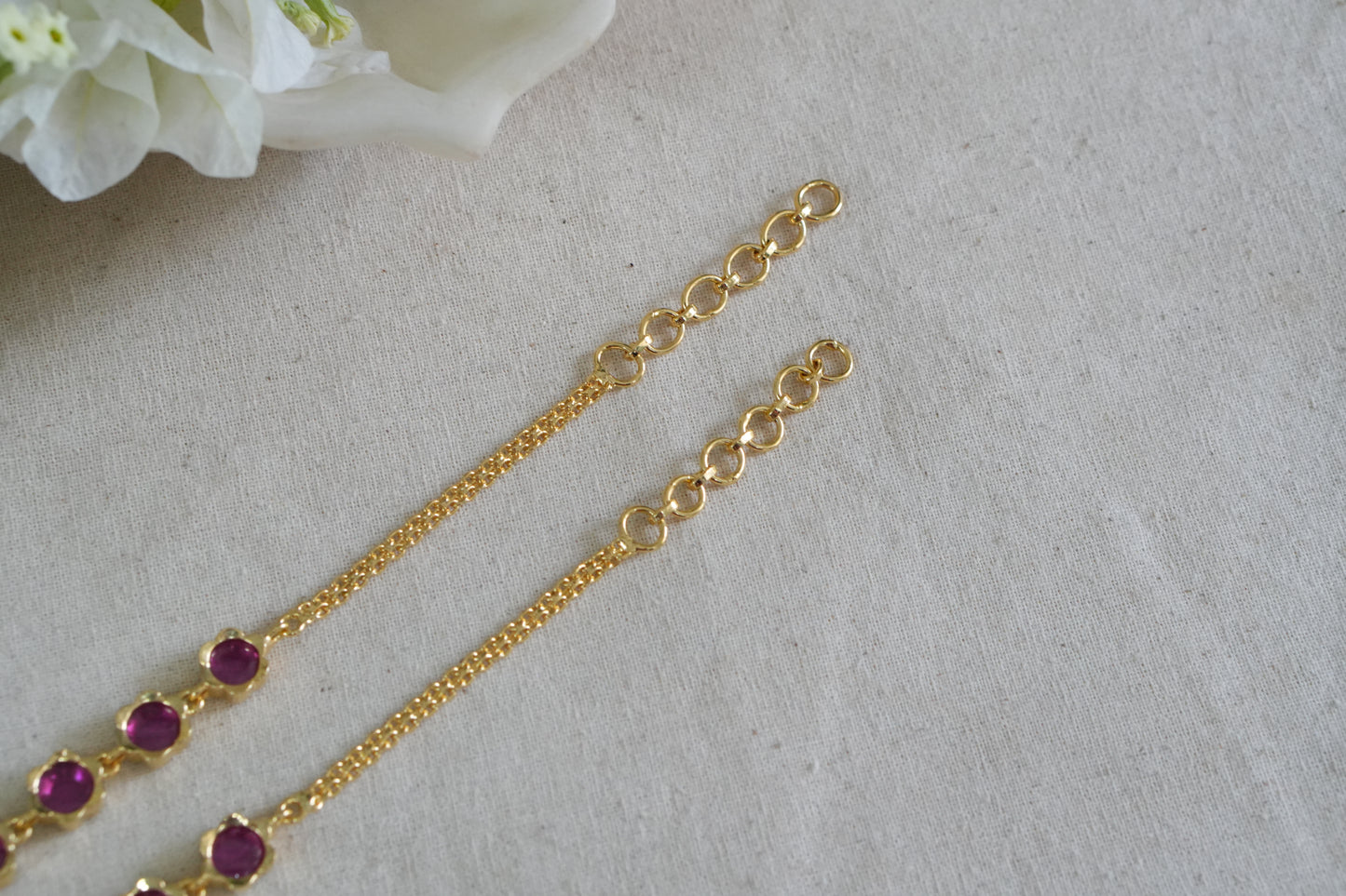 Antique Kundan Earchain(9-383) (AK)