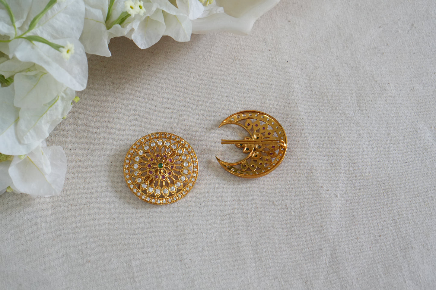 Sun & Moon Hairpin (5-1729)(AK)
