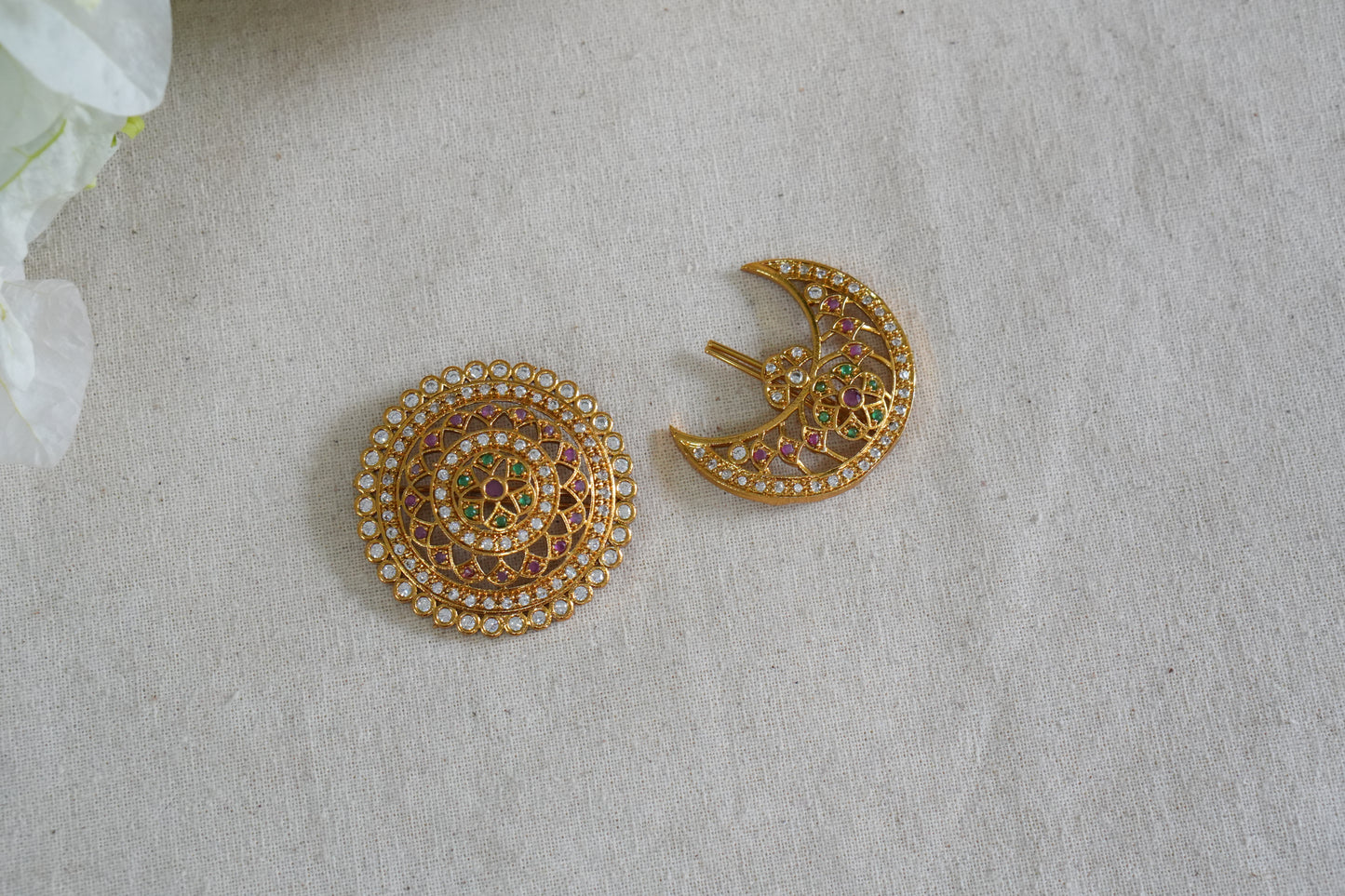 Sun & Moon Hairpin (5-1732)(AK)