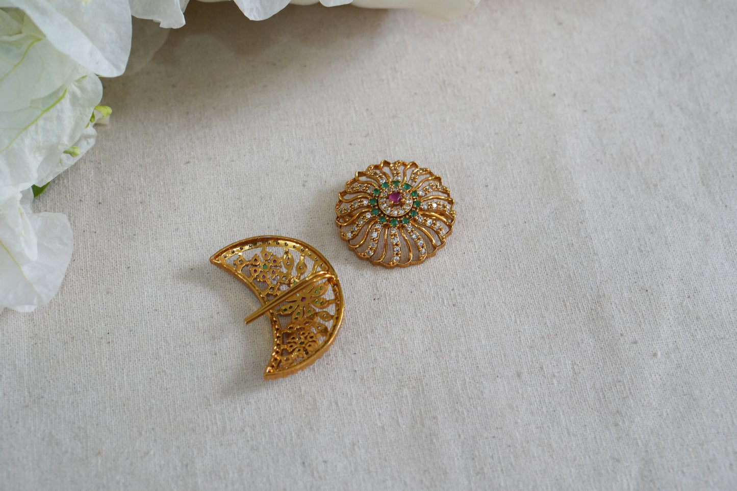 Sun & Moon Hairpin (5-1733)(AK)