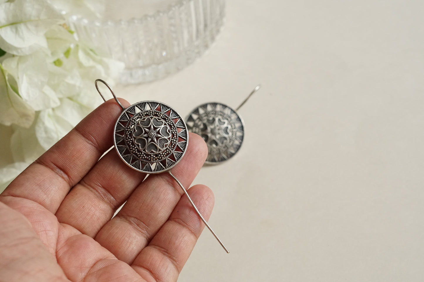 oxidised Earcuff Earrings (1-5331)