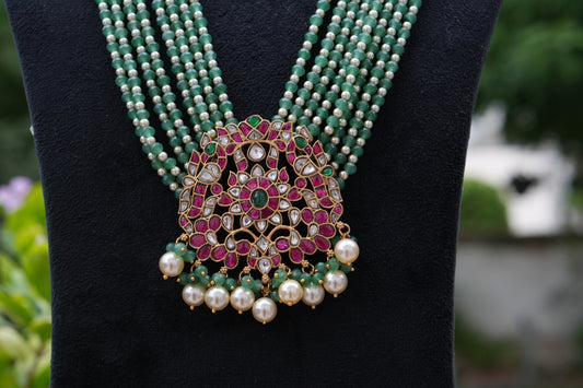 Kundan Pendant Necklace (4-9320)(K)