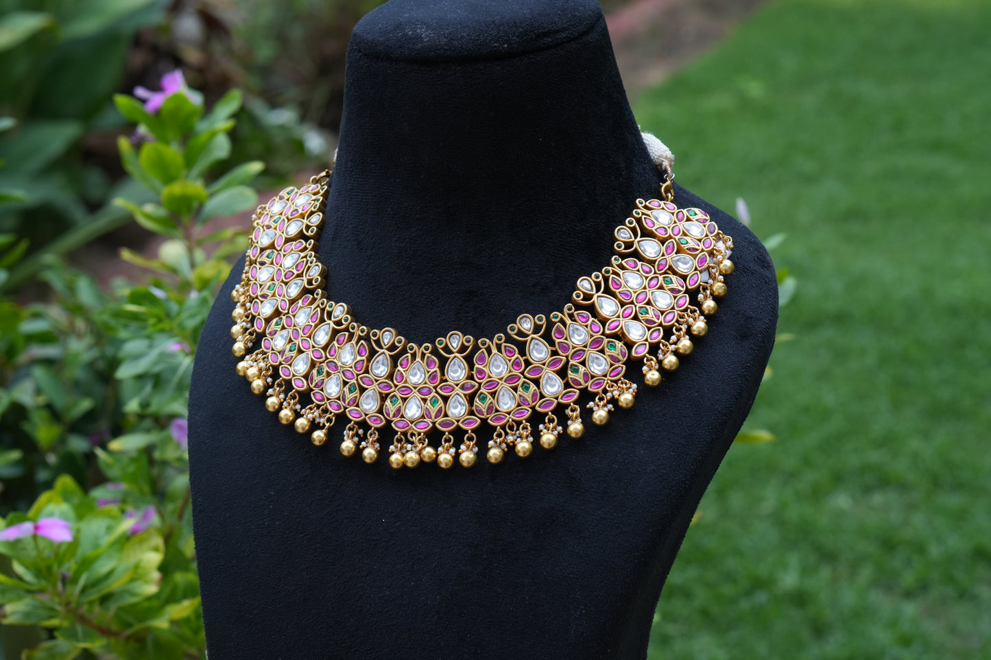 Kundan Necklace (4-9321)(K)