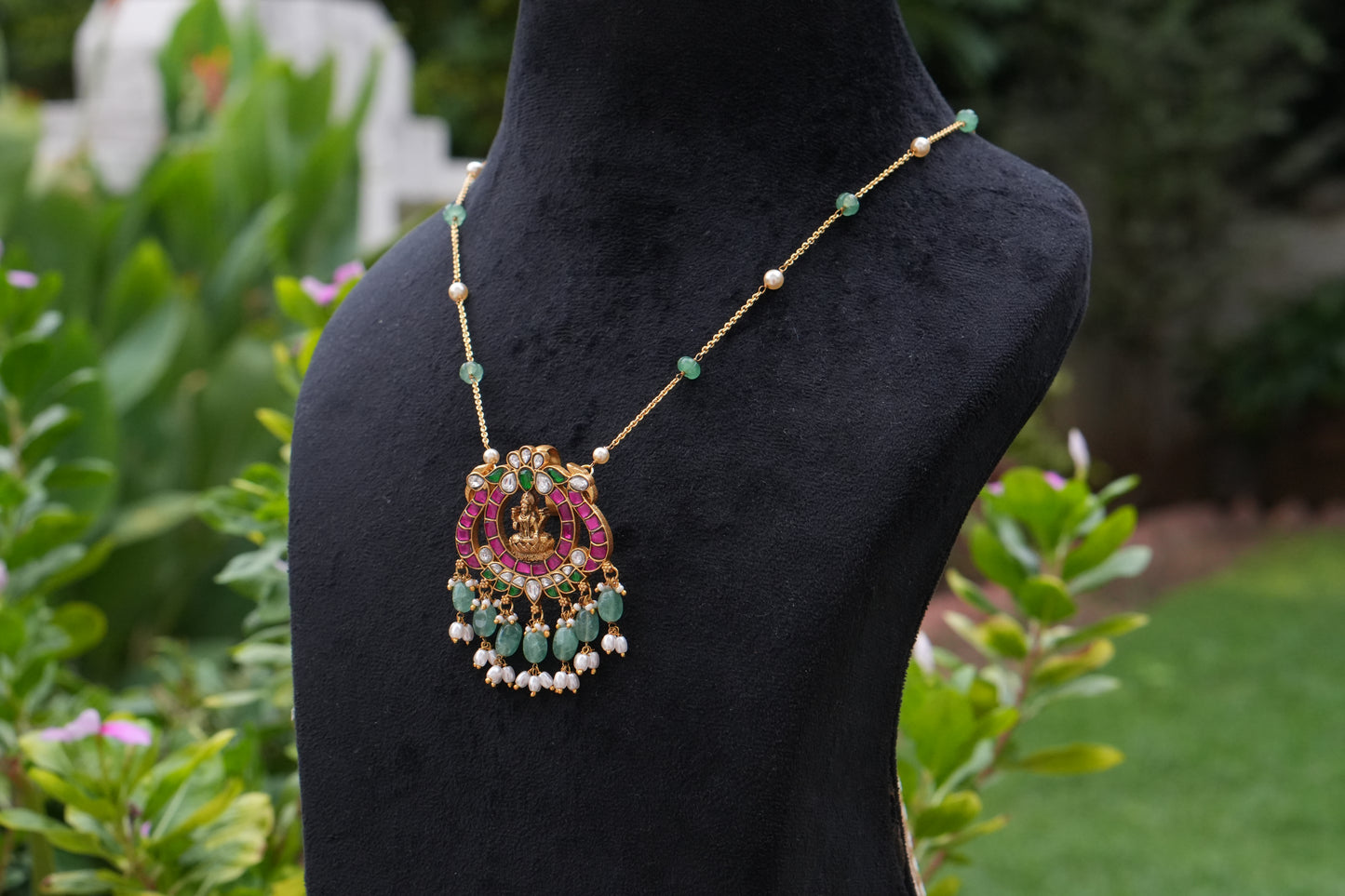 Kundan Pendant (4-9312)(K)