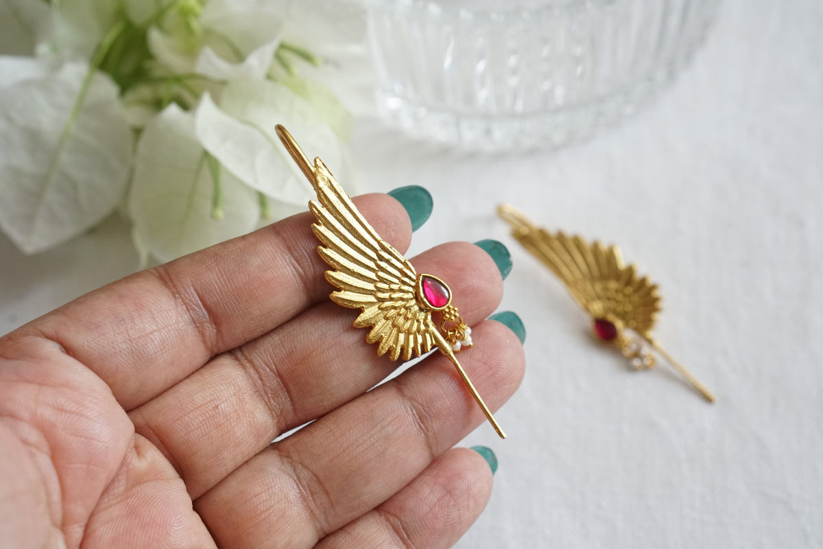 Kundan Hairpin (5-1822)(K)