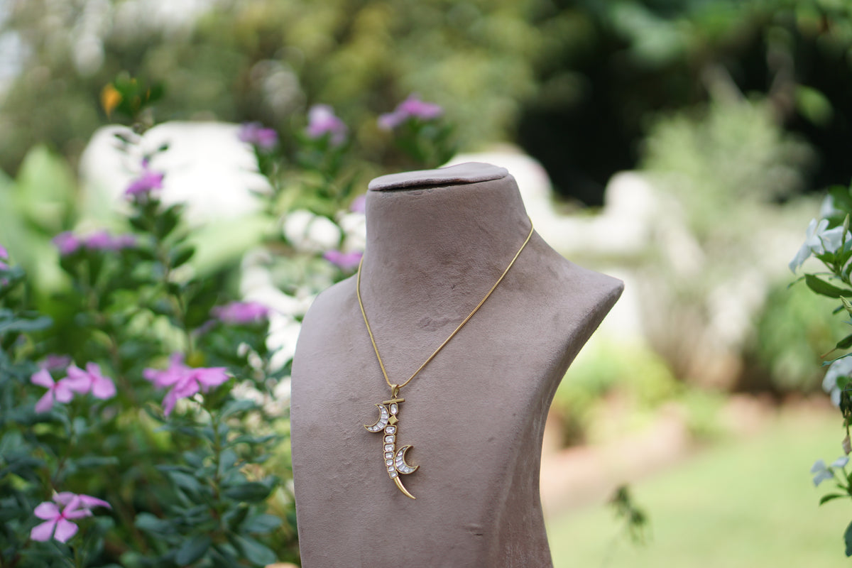 Kundan Pendant (4-9673)(A)