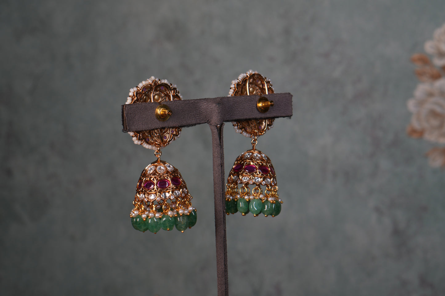 Polki Jhumki (1-5356)(B)