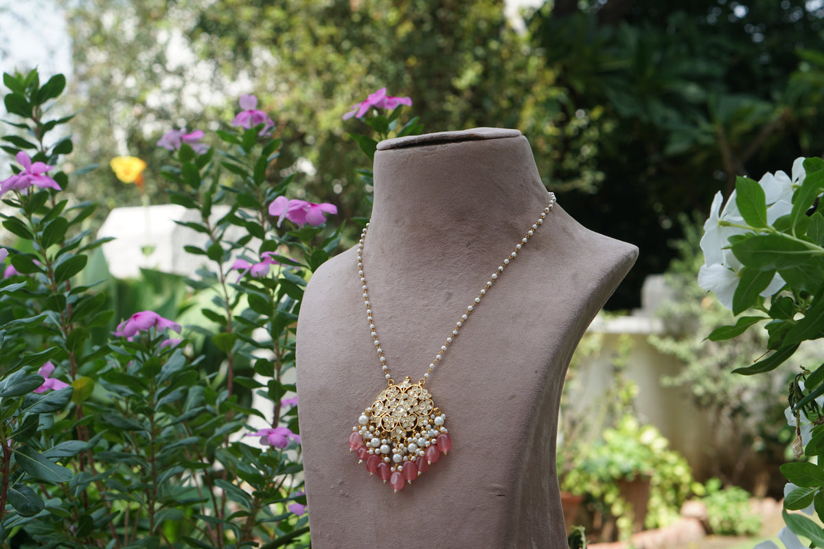 Kundan Pendant (4-9679)(A)