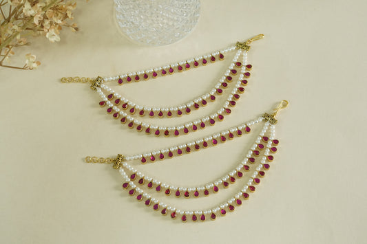 Kundan Earchain(9-403)(A)
