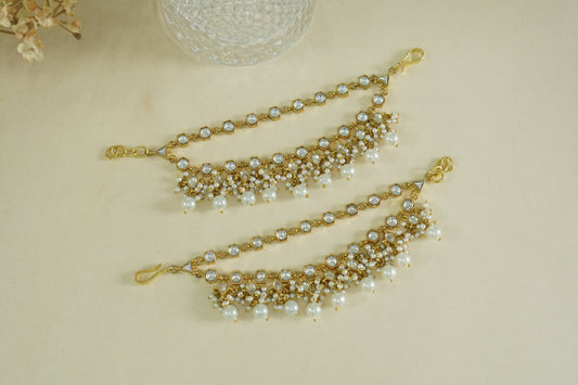 Kundan Earchain(9-402)(A)