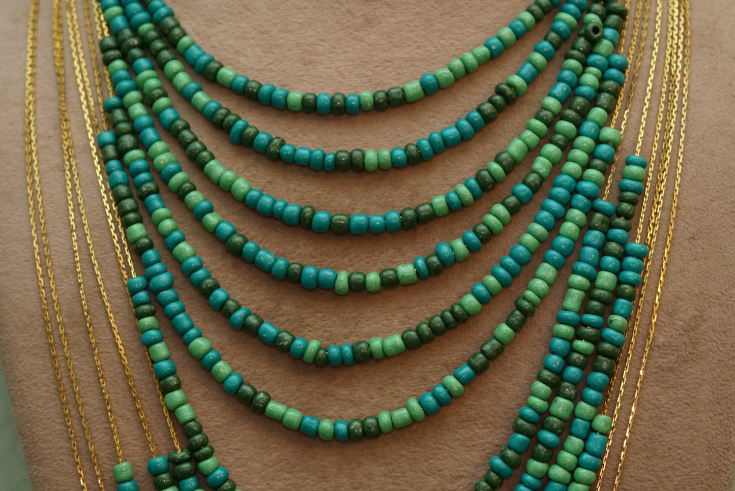 Beads necklace (4-6989) - JEWELSTYLE