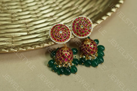 Kundan Jhumki(1-1467-c)(preorder)