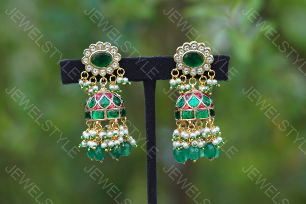 Kundan Jhumki(PREORDER) 1-1146 - JEWELSTYLE