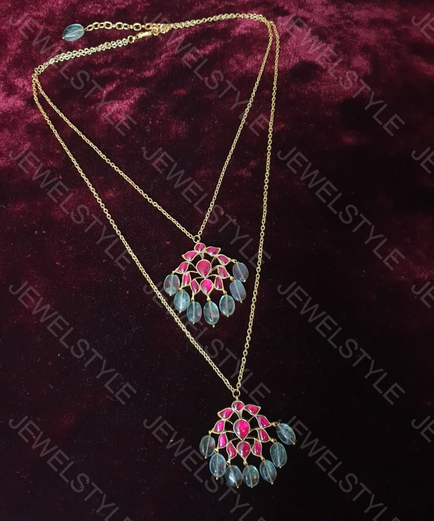 Pendant with chain( Preorder) 4-67-p - JEWELSTYLE