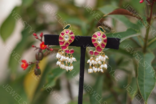Kundan Earrings(Preorder) 1-984 - JEWELSTYLE