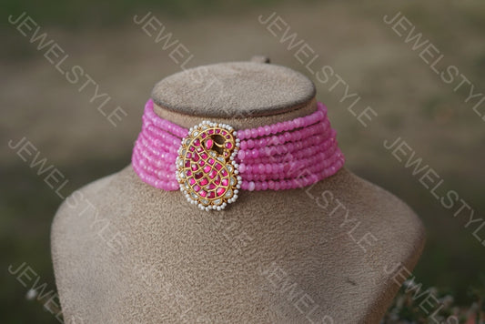 Kundan choker (4-3247)(preorder)