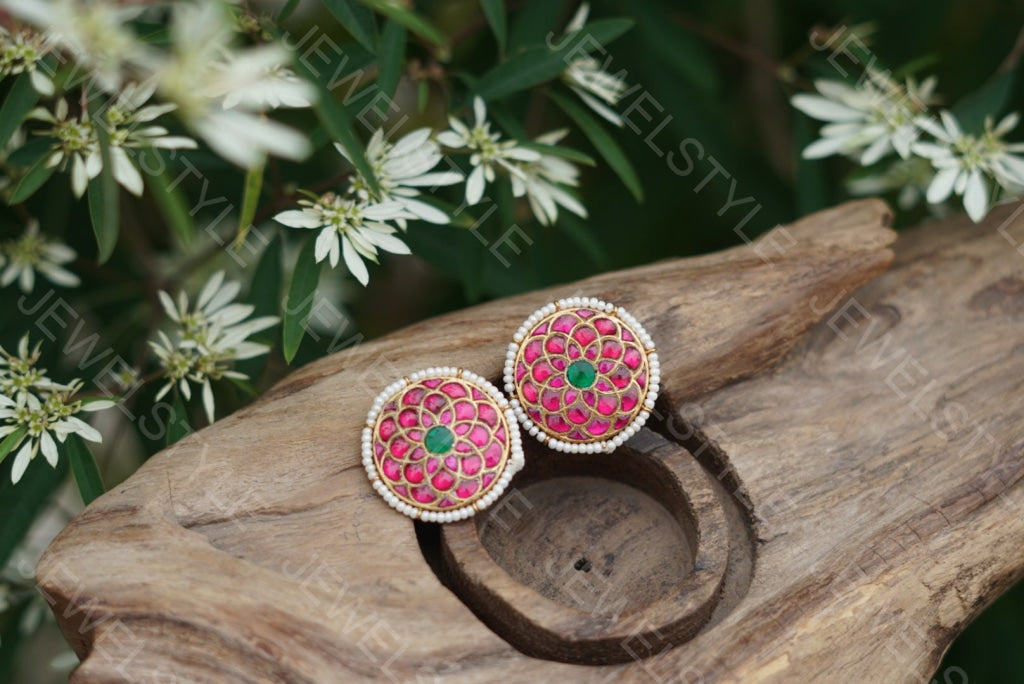 Kundan Studs (1-1580)(PREORDER)