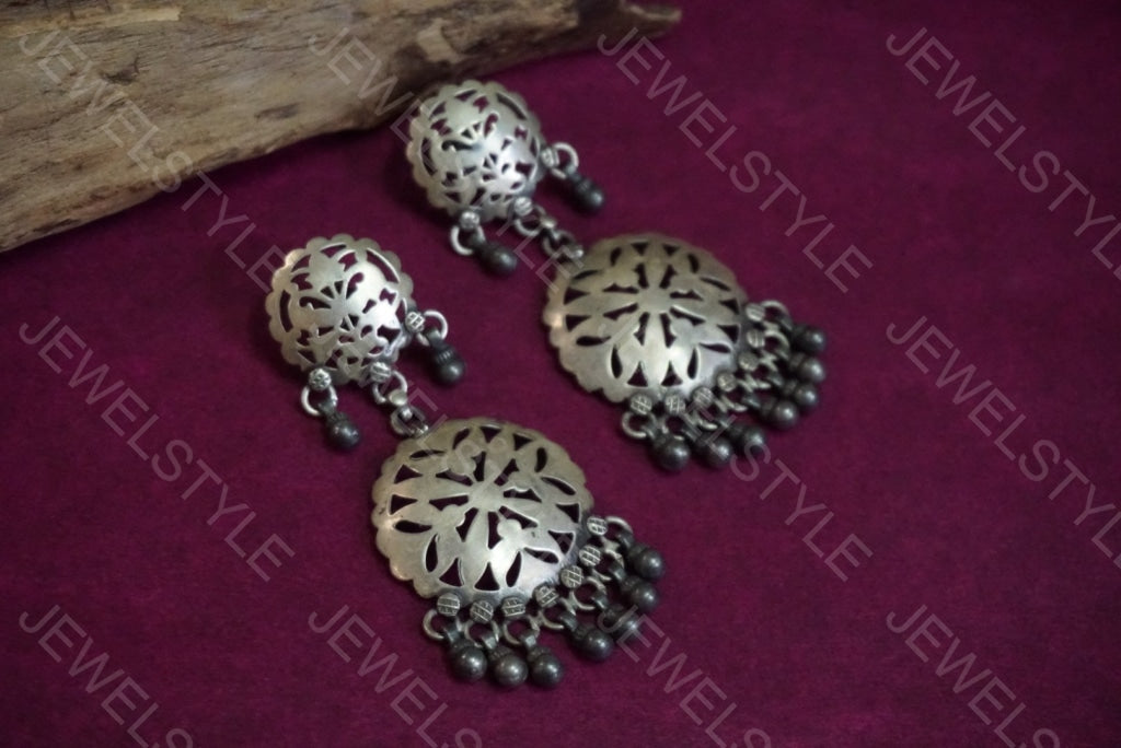 Oxidised chandbali (1-891) - JEWELSTYLE