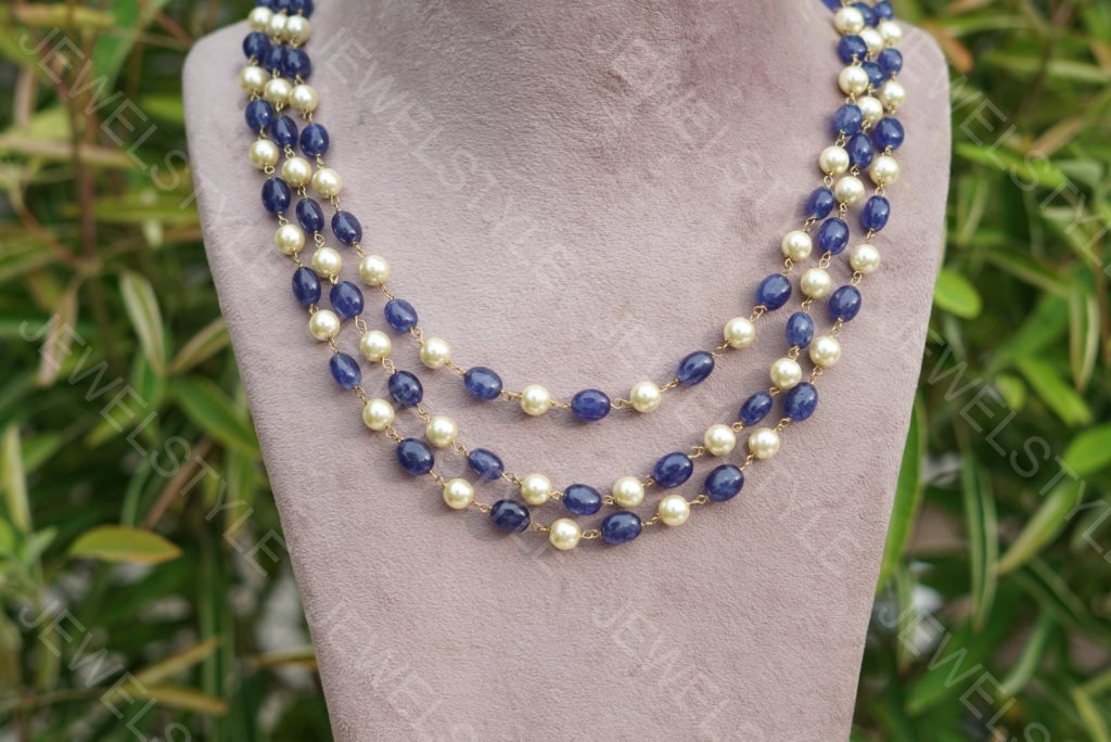 Beads Necklace (4-1994)(N) - JEWELSTYLE