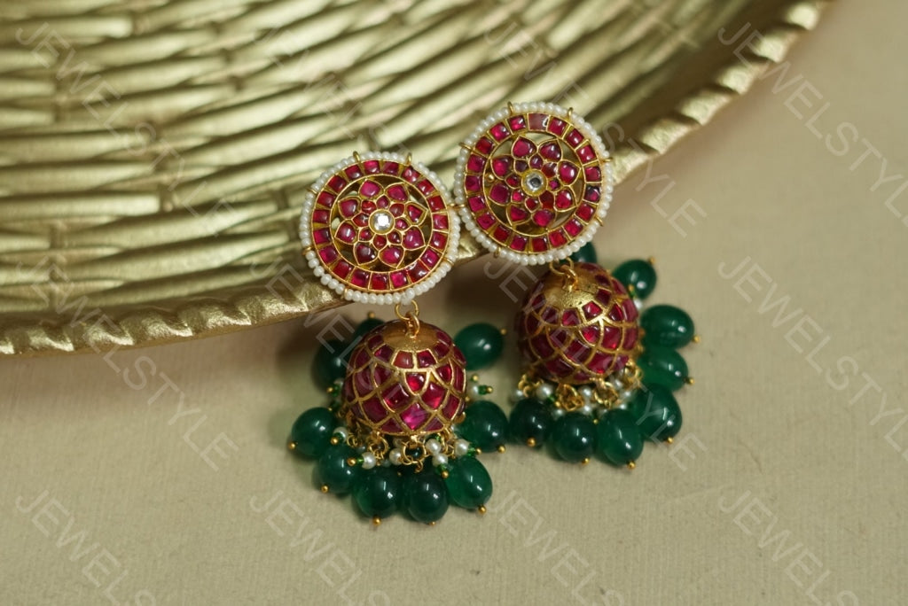 Kundan Jhumki(1-1467-c)(preorder)