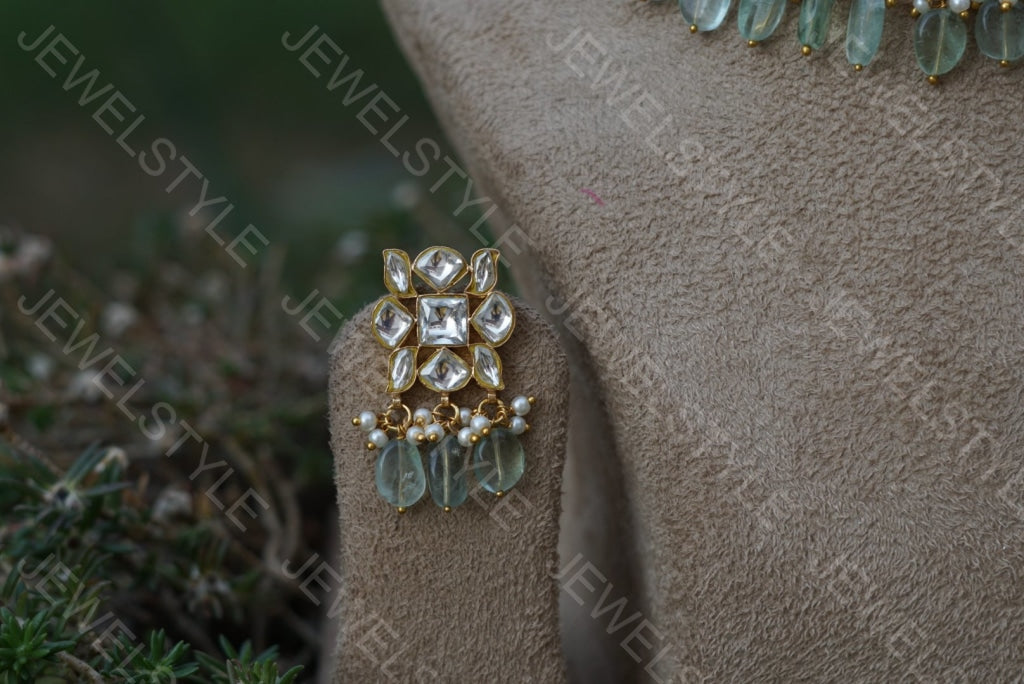 Kundan choker set(4-845)(R)(PREORDER) - JEWELSTYLE