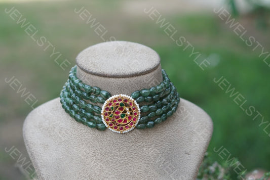 Kundan Choker (4-3290)(PREORDER)(R)