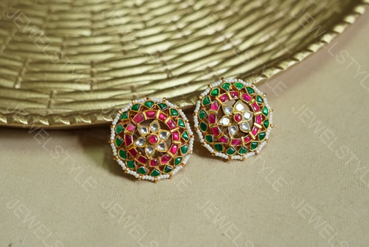 Kundan Studs (1-1782)(PREORDER)