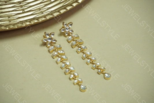 Kundan Earrings (1-1345)(PREORDER)