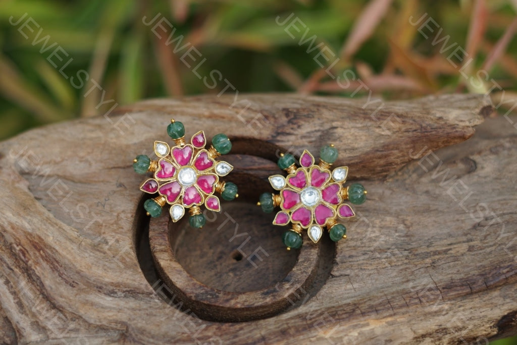 Kundan studs (1-1208) (PREORDER)