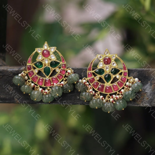 Kundan studs(1-952)(PREORDER) - JEWELSTYLE