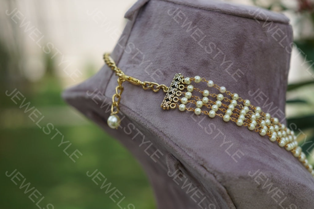Small pearl Necklace(4-1409)(N) - JEWELSTYLE