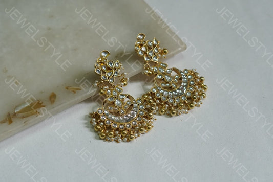 Kundan Earrings (1-1274) (PREORDER)