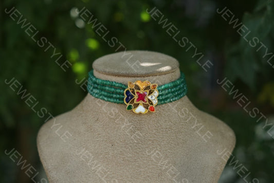 Kundan Choker (4-2127)(PREORDER)