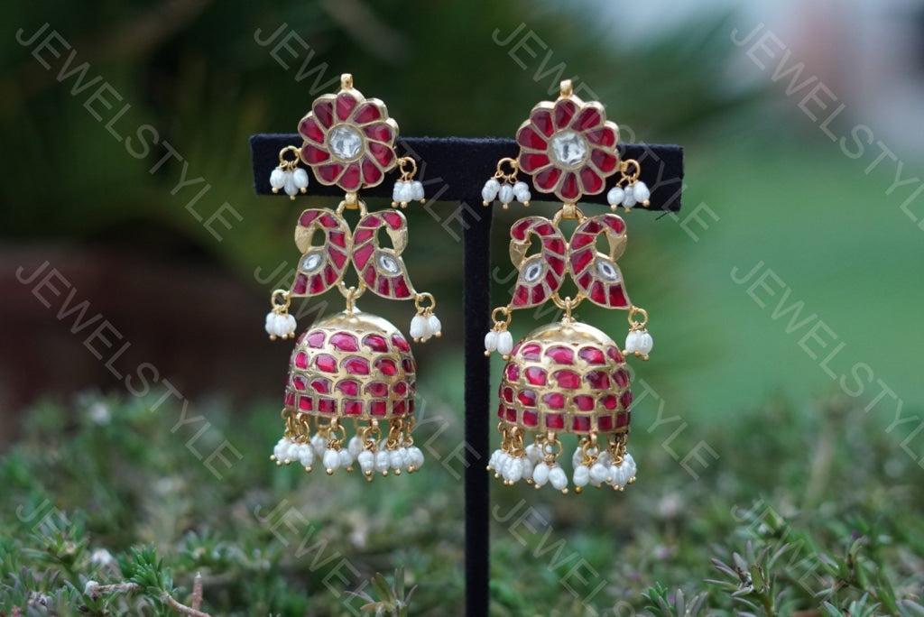 Kundan jhumki(Preorder) 1-579 - JEWELSTYLE