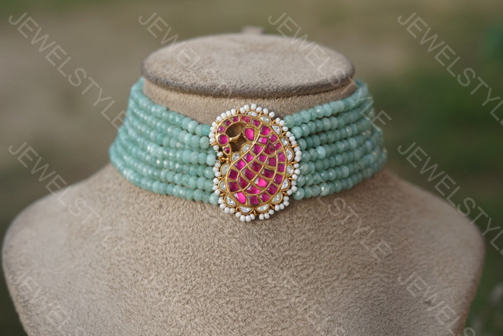 Kundan choker (4-3248)(PREORDER)