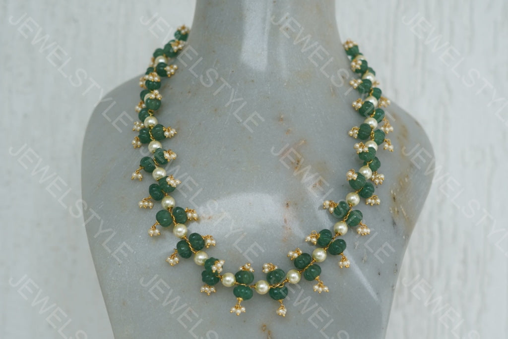 Beads Necklace (4-4166) - JEWELSTYLE