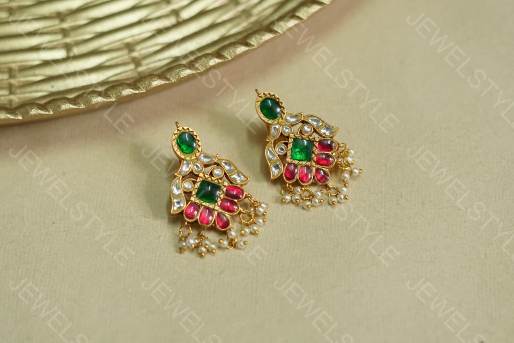Kundan Earrings (1-1500)(PREORDER)