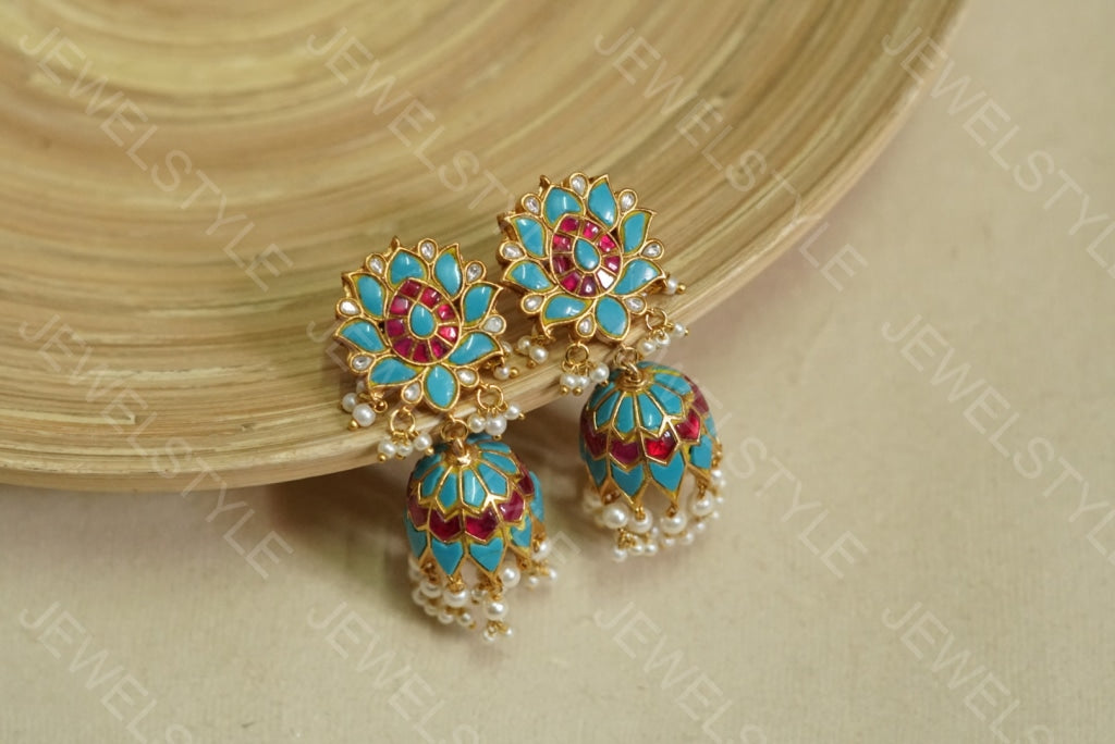 Kundan Jhumki (1-1640)(PREORDER)
